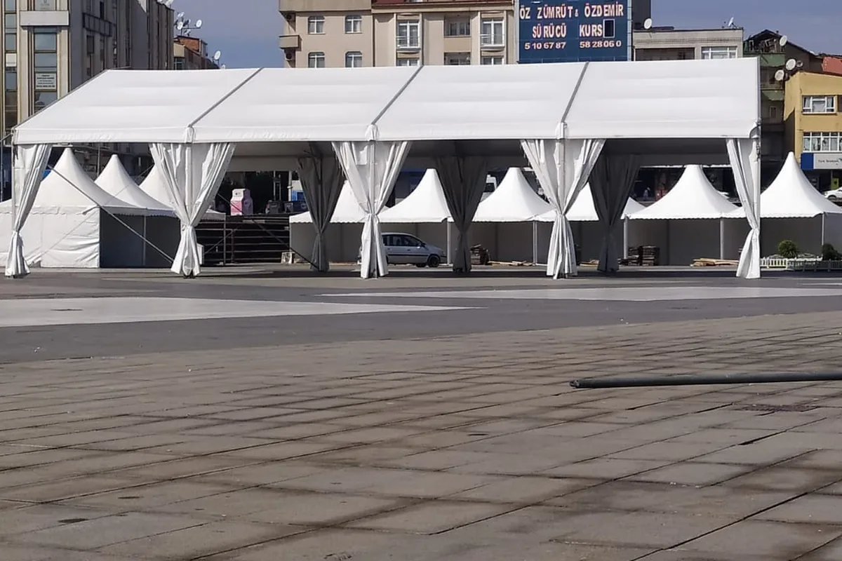 15 Metre Büyük Çadır kiralama