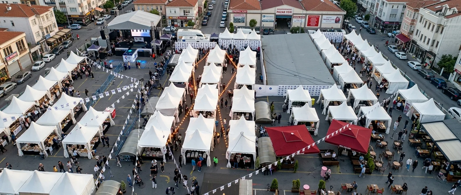 3 metre kubbeli çadır kiralama ve kurulum uygulaması 1