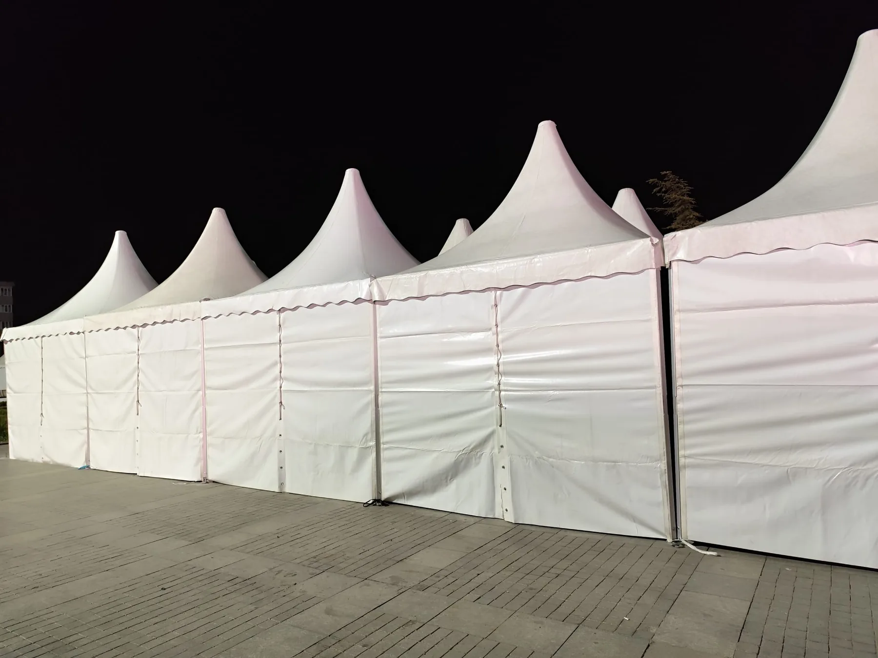 3 metre kubbeli çadır kiralama ve kurulum uygulaması 6