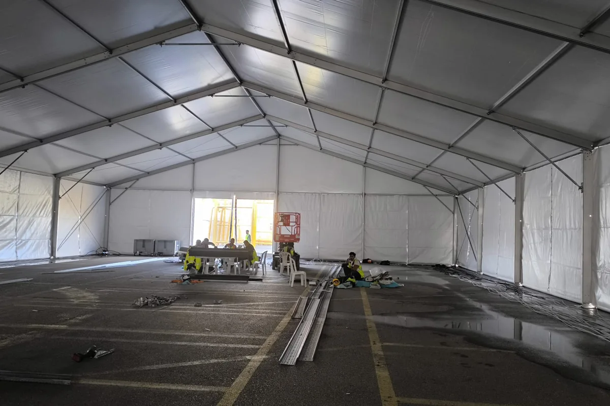 Geçici Depo ve Hangar Çadırları kiralama