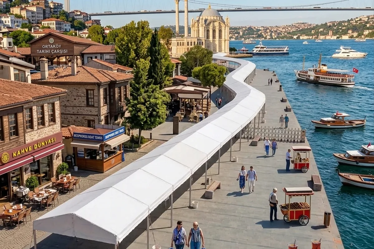 Geçiş Koridoru Çadırları kiralama